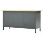 Banco de trabajo de acero negro 160x60x85 cm de vidaXL, Mesas de trabajo - Ref: Foro24-145348, Precio: 557,87 €, Descuento: %