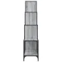 Estantería madera ingeniería y metal gris Sonoma 122x30x132 cm de , Librerías y estanterías - Ref: Foro24-845444, Precio: 90,...