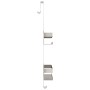 Estante colgante de ducha acero inoxidable cepillado 304 de , Estanterías - Ref: Foro24-4004903, Precio: 33,99 €, Descuento: %