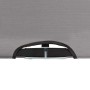 Tumbona doble plegable acero gris de vidaXL, Tumbonas - Ref: Foro24-47762, Precio: 121,50 €, Descuento: %