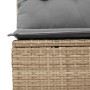 Set sofás de jardín 7 piezas y cojines ratán sintético beige de , Conjuntos de jardín - Ref: Foro24-3220238, Precio: 444,82 €...