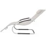 Liegestuhl mit Kissen aus Aluminium und Textilene in Cremefarbe. von vidaXL, Liegen - Ref: Foro24-47778, Preis: 101,92 €, Rab...