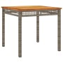Set comedor de jardín 3 piezas con cojines ratán sintético gris de , Conjuntos de jardín - Ref: Foro24-3213569, Precio: 201,2...