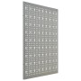 Tableros de clavijas para pared 4 unidades acero 40x58 cm de vidaXL, Organización y almacenamiento de herramientas - Ref: For...
