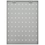 Tableros de clavijas para pared 4 unidades acero 40x58 cm de vidaXL, Organización y almacenamiento de herramientas - Ref: For...