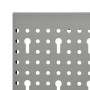 Tableros de clavijas para pared 4 unidades acero 40x58 cm de vidaXL, Organización y almacenamiento de herramientas - Ref: For...