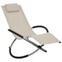 Tumbona para niños acero color crema de vidaXL, Tumbonas - Ref: Foro24-47794, Precio: 79,52 €, Descuento: %