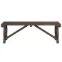 Banco de jardín madera maciza abeto 115 cm de , Sillas de jardín - Ref: Foro24-365112, Precio: 104,01 €, Descuento: %