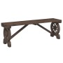 Banco de jardín madera maciza abeto 115 cm de , Sillas de jardín - Ref: Foro24-365112, Precio: 111,37 €, Descuento: %