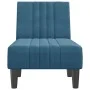 Sofá diván de terciopelo azul de , Divanes - Ref: Foro24-352825, Precio: 153,57 €, Descuento: %