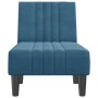 Sofá diván de terciopelo azul de , Divanes - Ref: Foro24-352825, Precio: 150,89 €, Descuento: %
