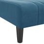 Sofá diván de terciopelo azul de , Divanes - Ref: Foro24-352825, Precio: 150,89 €, Descuento: %