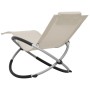 Tumbona para niños acero color crema de vidaXL, Tumbonas - Ref: Foro24-47794, Precio: 77,94 €, Descuento: %