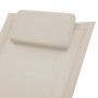 Tumbona para niños acero color crema de vidaXL, Tumbonas - Ref: Foro24-47794, Precio: 77,94 €, Descuento: %