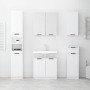 Juego de armarios de baño 5 piezas madera contrachapada blanco de , Muebles de baño - Ref: Foro24-3115852, Precio: 306,13 €, ...