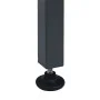 Banco de trabajo de acero negro 120x60x85 cm de vidaXL, Mesas de trabajo - Ref: Foro24-145345, Precio: 198,22 €, Descuento: %