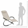 Tumbona para niños acero color crema de vidaXL, Tumbonas - Ref: Foro24-47794, Precio: 77,94 €, Descuento: %
