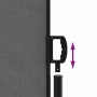 Toldo lateral retráctil antracita 220x1200 cm de , Sombrillas - Ref: Foro24-318086, Precio: 212,90 €, Descuento: %