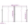 Toldo lateral retráctil antracita 220x1200 cm de , Sombrillas - Ref: Foro24-318086, Precio: 212,90 €, Descuento: %