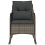 Sillones de jardín con cojines 2 uds ratán sintético gris de , Sillas de jardín - Ref: Foro24-365147, Precio: 219,99 €, Descu...