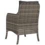 Sillones de jardín con cojines 2 uds ratán sintético gris de , Sillas de jardín - Ref: Foro24-365147, Precio: 219,99 €, Descu...
