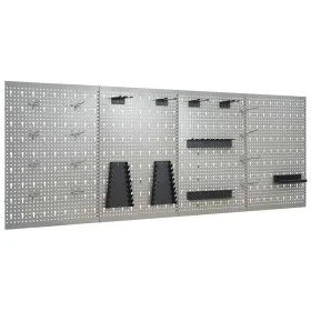 Pegboards for wall 4 units steel 40x58 cm by vidaXL, Tool Organization and Storage - Ref: Foro24-145352, Price: 88,52 €, Disc...