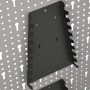 Tableros de clavijas para pared 4 unidades acero 40x58 cm de vidaXL, Organización y almacenamiento de herramientas - Ref: For...