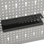 Tableros de clavijas para pared 4 unidades acero 40x58 cm de vidaXL, Organización y almacenamiento de herramientas - Ref: For...