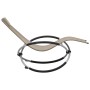 Tumbona para niños acero gris taupé de vidaXL, Tumbonas - Ref: Foro24-47795, Precio: 77,80 €, Descuento: %