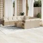 12-piece garden sofa set and brown synthetic rattan cushions by , Modular outdoor sofas - Ref: Foro24-3224791, Price: 779,97 ...
