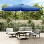 Sombrilla de jardín con palo de acero azul celeste 300 cm de vidaXL, Sombrillas - Ref: Foro24-47319, Precio: 108,66 €, Descue...