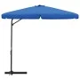 Sombrilla de jardín con palo de acero azul celeste 300 cm de vidaXL, Sombrillas - Ref: Foro24-47319, Precio: 108,66 €, Descue...