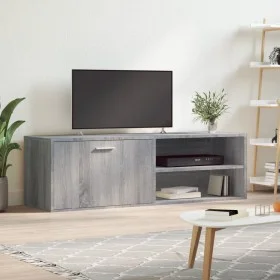 Mueble de TV de madera de ingeniería gris sonoma 120x34x37 cm de , Muebles TV - Ref: Foro24-833549, Precio: 55,31 €, Descuent...