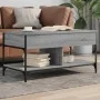 Sonoma Couchtisch aus grauem Metallwerkstoff, 100 x 50 x 50 cm von , Couchtisch - Ref: Foro24-845369, Preis: 82,44 €, Rabatt: %