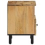 Mesita de noche de madera maciza de mango 40x33x46 cm de , Mesitas de noche - Ref: Foro24-356897, Precio: 57,77 €, Descuento: %