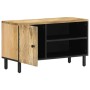 Mueble de TV madera maciza de mango 80x31x46 cm de , Muebles TV - Ref: Foro24-356906, Precio: 66,88 €, Descuento: %