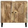 Armario de lavabo para baño madera maciza de mango 62x33x58 cm de , Tocadores de baño - Ref: Foro24-356910, Precio: 101,81 €,...