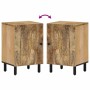 Mueble de baño madera maciza de mango 38x33x58 cm de , Tocadores de baño - Ref: Foro24-356912, Precio: 51,05 €, Descuento: %