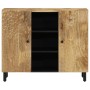 Armario auxiliar madera maciza de mango 90x33x75 cm de , Aparadores - Ref: Foro24-356919, Precio: 199,12 €, Descuento: %