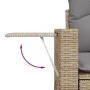 11-piece garden sofa set with beige synthetic rattan cushions by , Modular outdoor sofas - Ref: Foro24-3224785, Price: 650,96...
