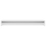 Soporte para pantalla madera contrachapada blanco 100x24x13 cm de vidaXL, Soportes para monitores y televisor - Ref: Foro24-8...