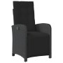 Set comedor de jardín 3 pzas con cojines ratán sintético negro de , Conjuntos de jardín - Ref: Foro24-3277327, Precio: 333,77...