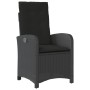 Set comedor de jardín 3 pzas con cojines ratán sintético negro de , Conjuntos de jardín - Ref: Foro24-3277325, Precio: 310,73...