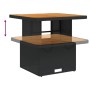 Set comedor de jardín 3 pzas con cojines ratán sintético negro de , Conjuntos de jardín - Ref: Foro24-3277327, Precio: 333,77...