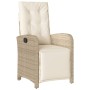 Set comedor de jardín 5 pzas con cojines ratán sintético beige de , Conjuntos de jardín - Ref: Foro24-3277352, Precio: 646,30...