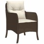 Set comedor de jardín 7 pzas con cojines ratán sintético marrón de , Conjuntos de jardín - Ref: Foro24-3211939, Precio: 834,1...