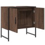 Armario lavabo baño madera ingeniería roble marrón 60x33x60 cm de , Tocadores - Ref: Foro24-842460, Precio: 46,81 €, Descuent...