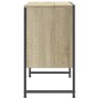 Armario lavabo baño madera ingeniería roble Sonoma 60x33x60 cm de , Tocadores - Ref: Foro24-842457, Precio: 47,89 €, Descuent...