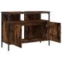 Armario lavabo baño madera ingeniería roble ahumado 80x30x60 cm de , Tocadores - Ref: Foro24-842443, Precio: 55,12 €, Descuen...