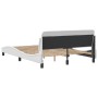 Estructura de cama cabecero cuero sintético blanco 140x190 cm de , Camas y somieres - Ref: Foro24-373179, Precio: 184,46 €, D...
